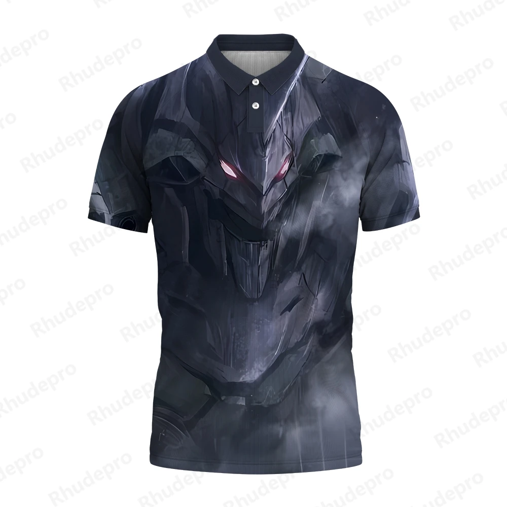 Camiseta de neón de Genesis Evangelion para hombre, Polo corto de Cosplay, 5XL, Tops de alta calidad, a la moda ropa de calle, novedad de 2024