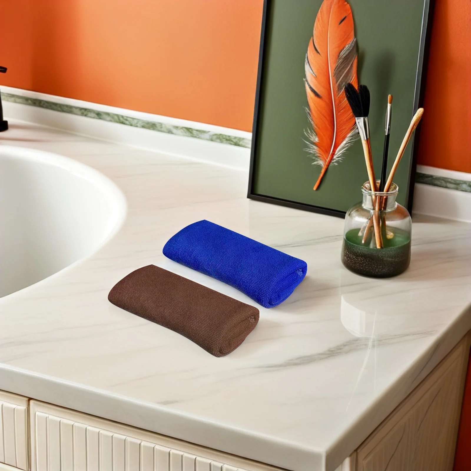 2 قطعة ممحاة اللوحة السوداء مناديل مائل التنظيف الجاف منظف المناشف الممحاة الملابس الفصول الدراسية ل #4