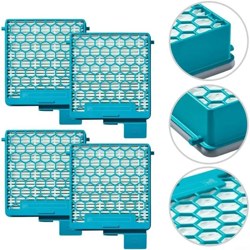 A94E 4PCS HEPA AirClean Filter SF-HY 60 for Boost CX1 Vacuum Cleaner, Fine Dust Hygiene Replacement Parts