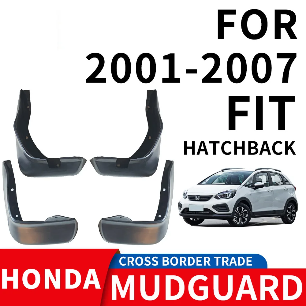 

For 2001-2007 HONDA FIT HATCHBACK mudguard Mudflaps Front Rear Flares Splash Guards Cover Car Accessoie