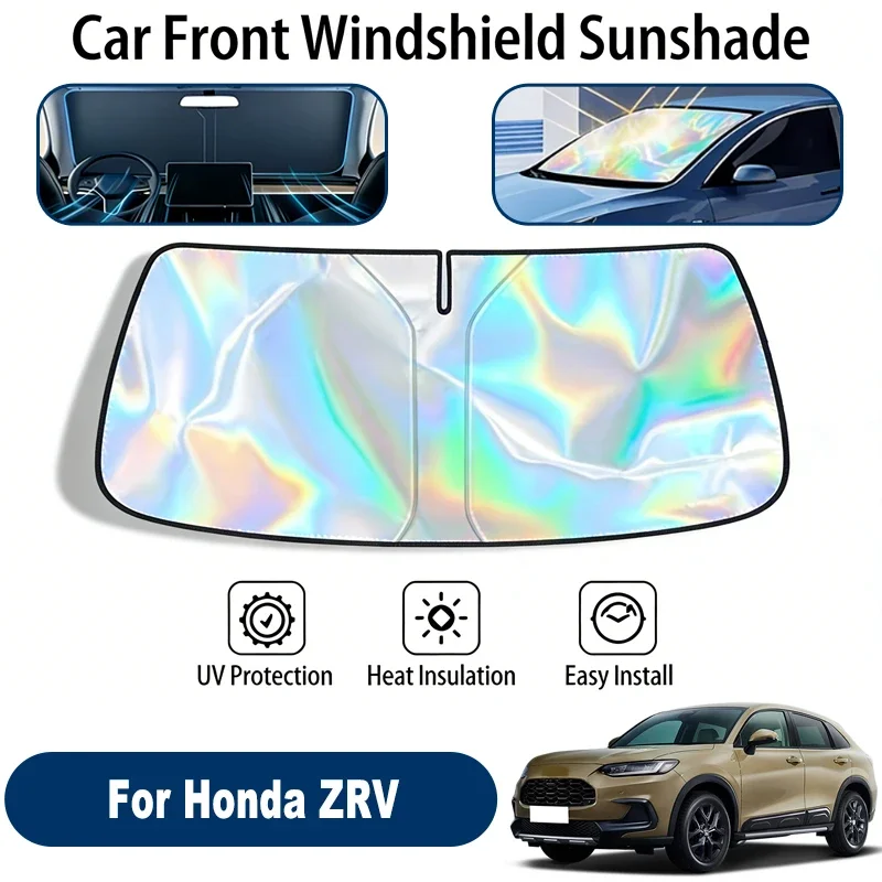 

Car Windshield Sun Shade UV Reflective Sun Visor Protection Cover For Honda ZR-V RZ 2022-2026
