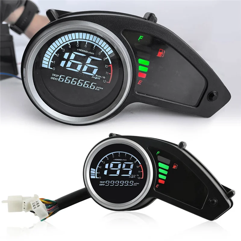 

Motorcycle LCD Digital Instrument Panel Tachometer Odometer For Honda XRM110 RS125