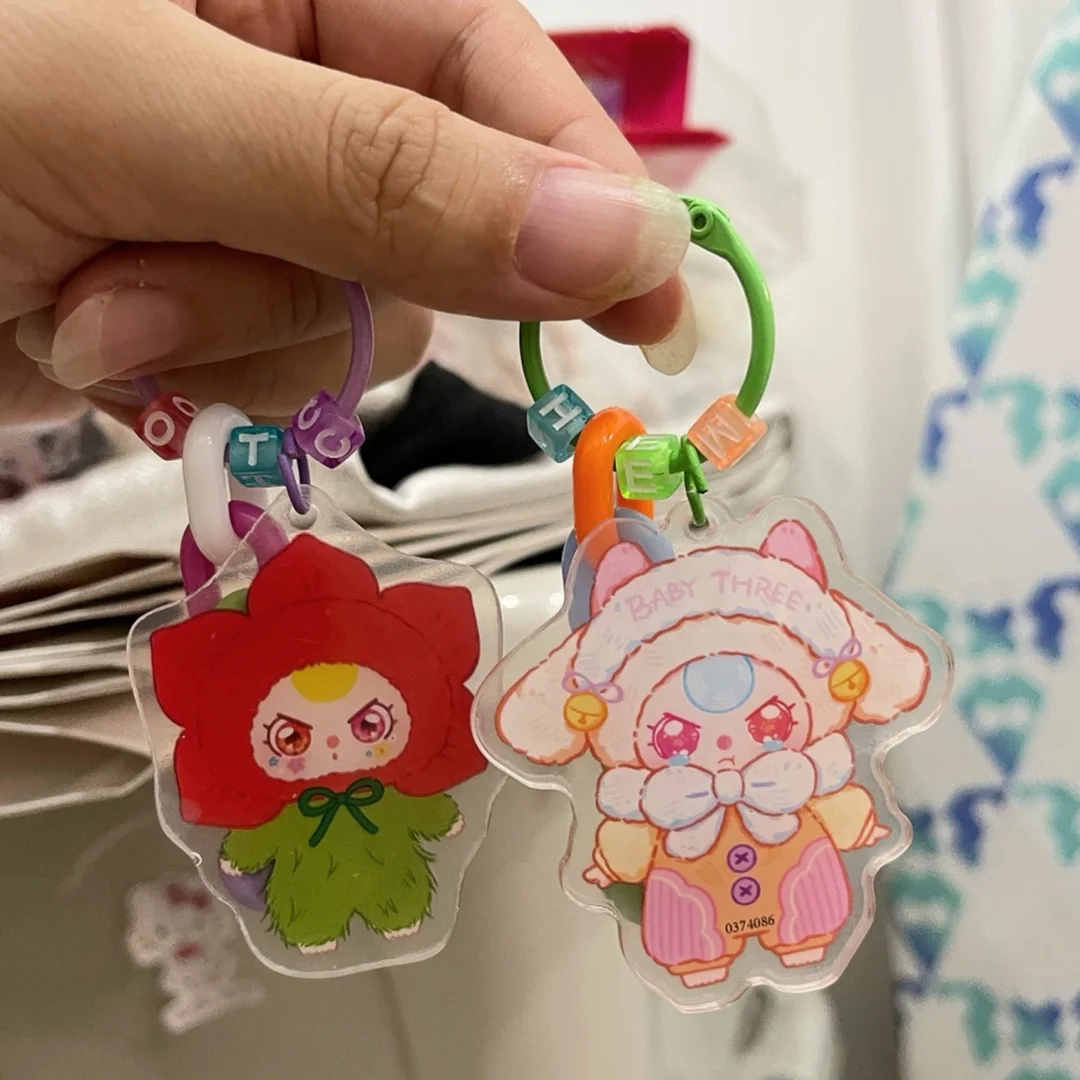 

Подлинная детская три акриловых подвески-подвески, слепая сумка, загадочная коробка, слепая коробка, модная игрушка, подвеска, милая кукла, сумка, брелок, украшение