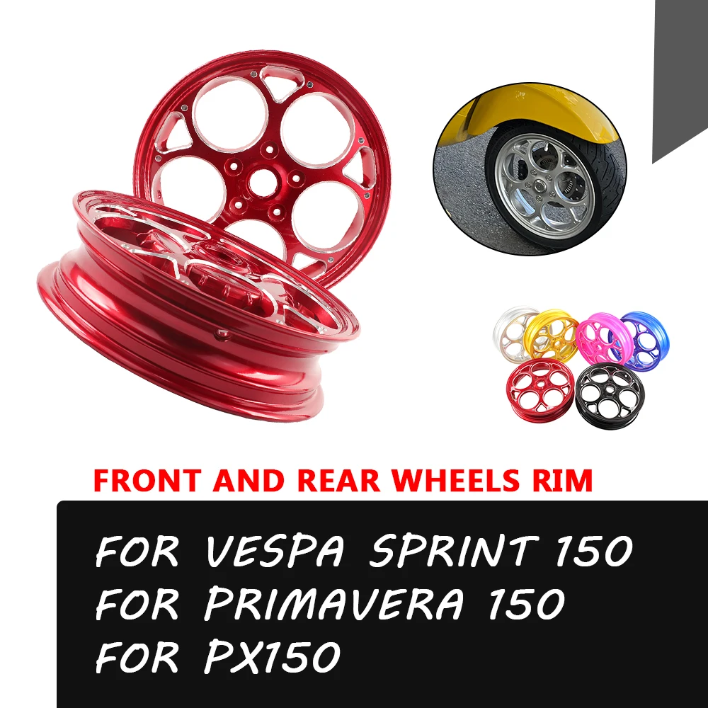 Motorcycle Accessories For Sprint 150 Wheel Hub Tire Rims For Vespa Primavera150 Sprint150 PX150 Primavera PX 150 Wheels Rims