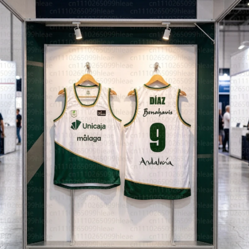 Camiseta de Baloncesto para Competición Deportiva Padre-Hijo de Verano y Primavera, Málaga, España, Camiseta Deportiva de Secado Rápido para Exteriores