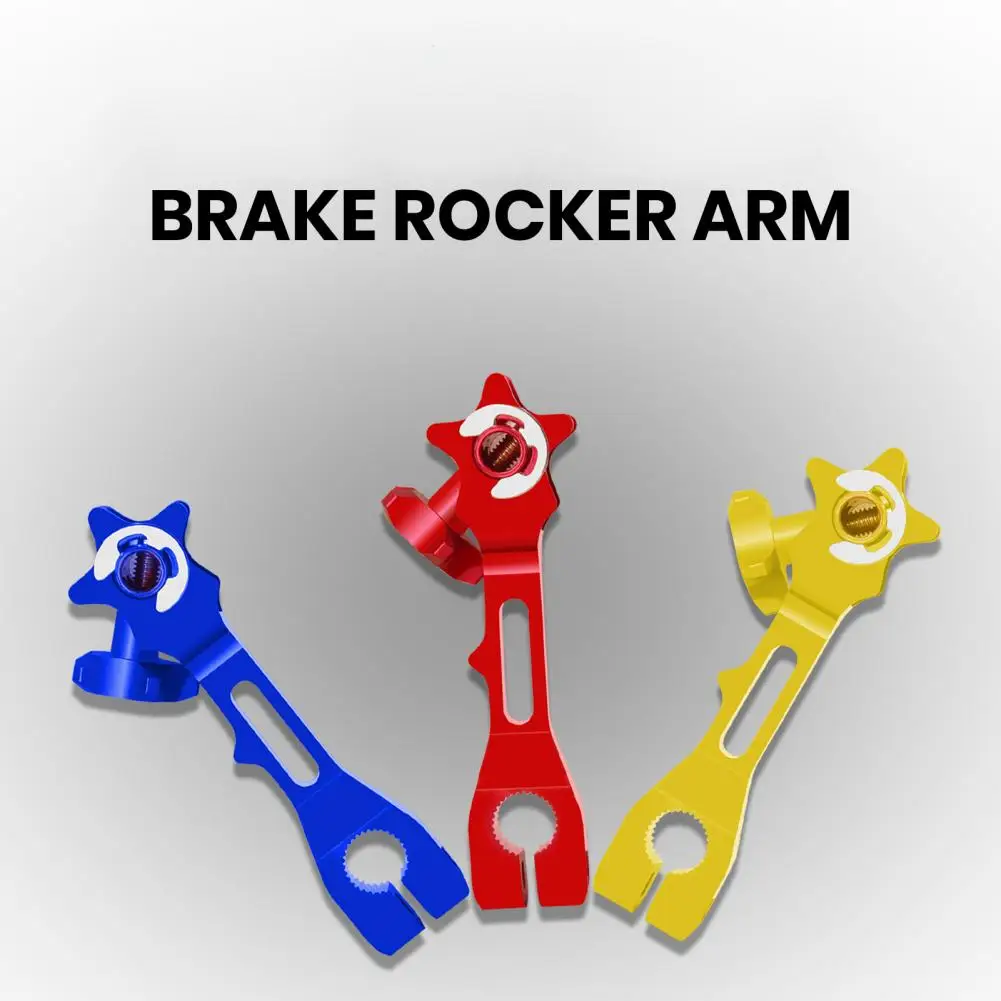 Anti-deformation Brake Rocker Arm Universal Aluminum Alloy Motorcycle Rear Brake Lever Replacement Dirt Bike Modification