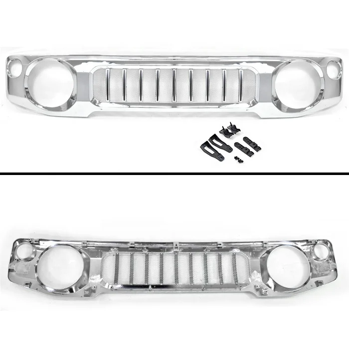 HIACE HOME استخدام لسوزوكي جيمي JB64W JB74W الشبكة الأمامية خط عمودي ABS بدون علامات