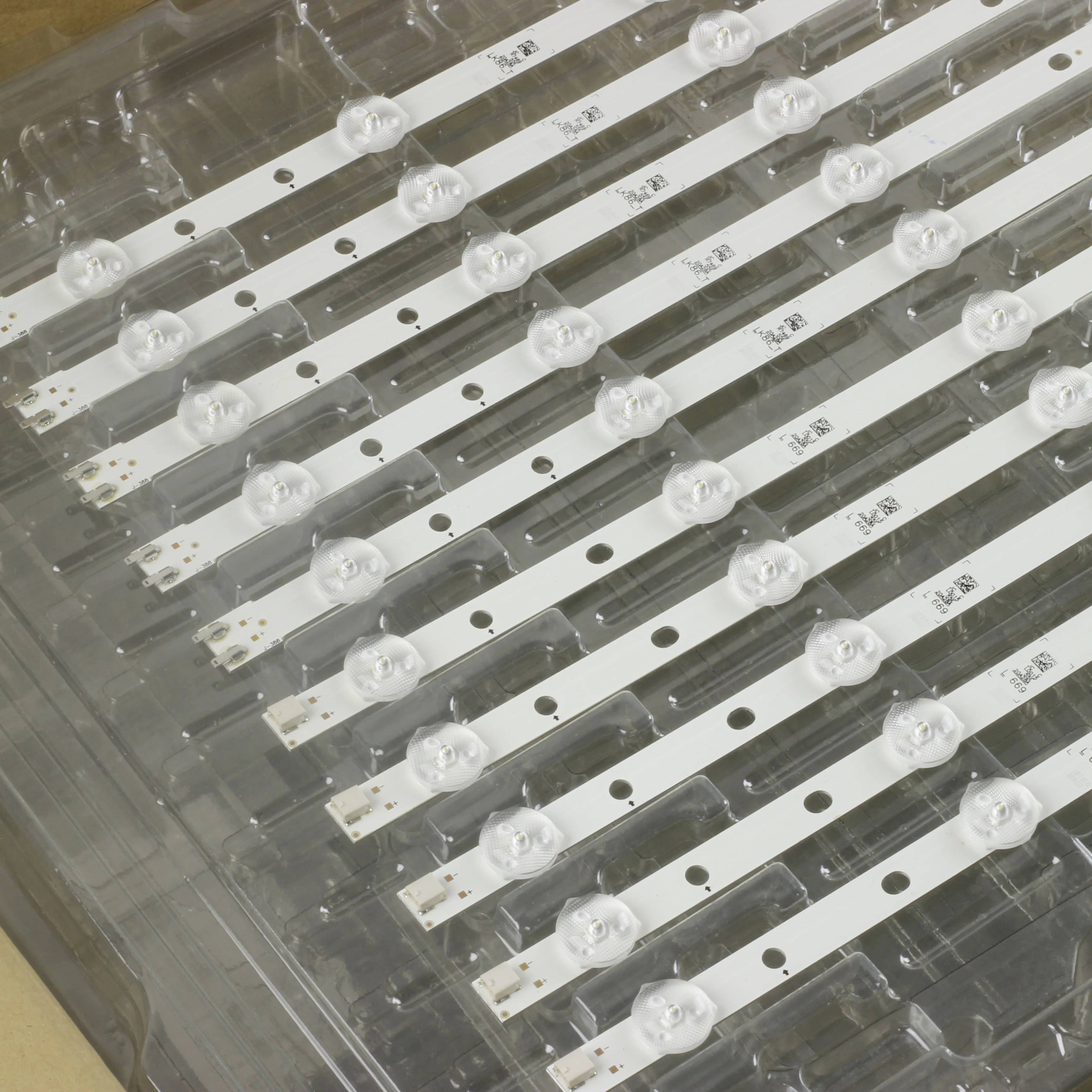 10 個 LED ストリップ 7 + 7led BN96-39055A BN96-39056A 55 インチ CY-DF550CSLV1H CY-DJ055CSLVZH LSF550HJ02-A01 CY-DF550CSLV4H