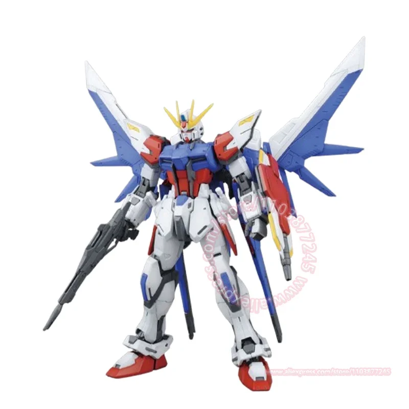 BANDAI MG 1/100 Build Strike Gundam GAT-X105B/FP Children's Toys Anime Peripheral Action Figures Desktop Ornaments Assembly