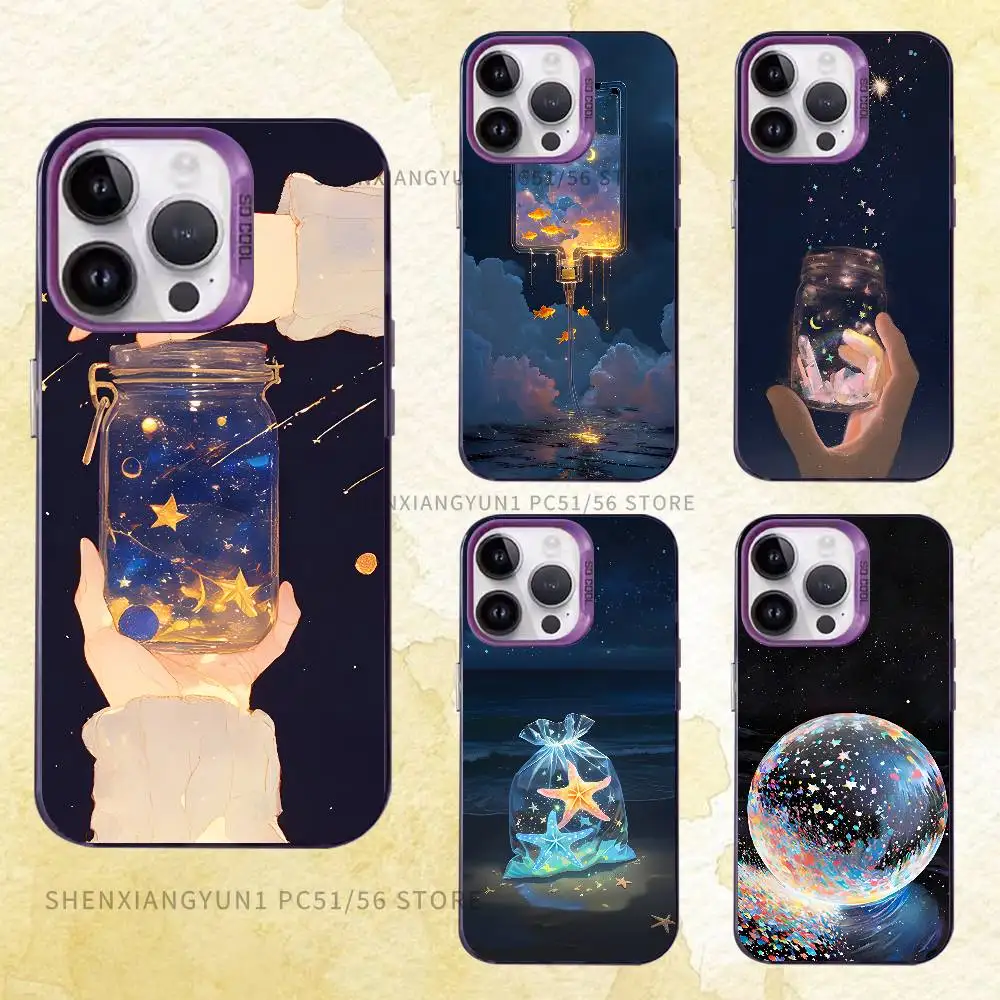 

Jar of Starlight Phone Case For IPhone 17 16e 16 15 14 13 12 Pro Max X XS MAX Back Cover