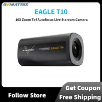 AVMATRIX EAGLE T10 10X Zoom TOF Autofocus Live Stream Camera ，1920*1080 60fps Flexible Control