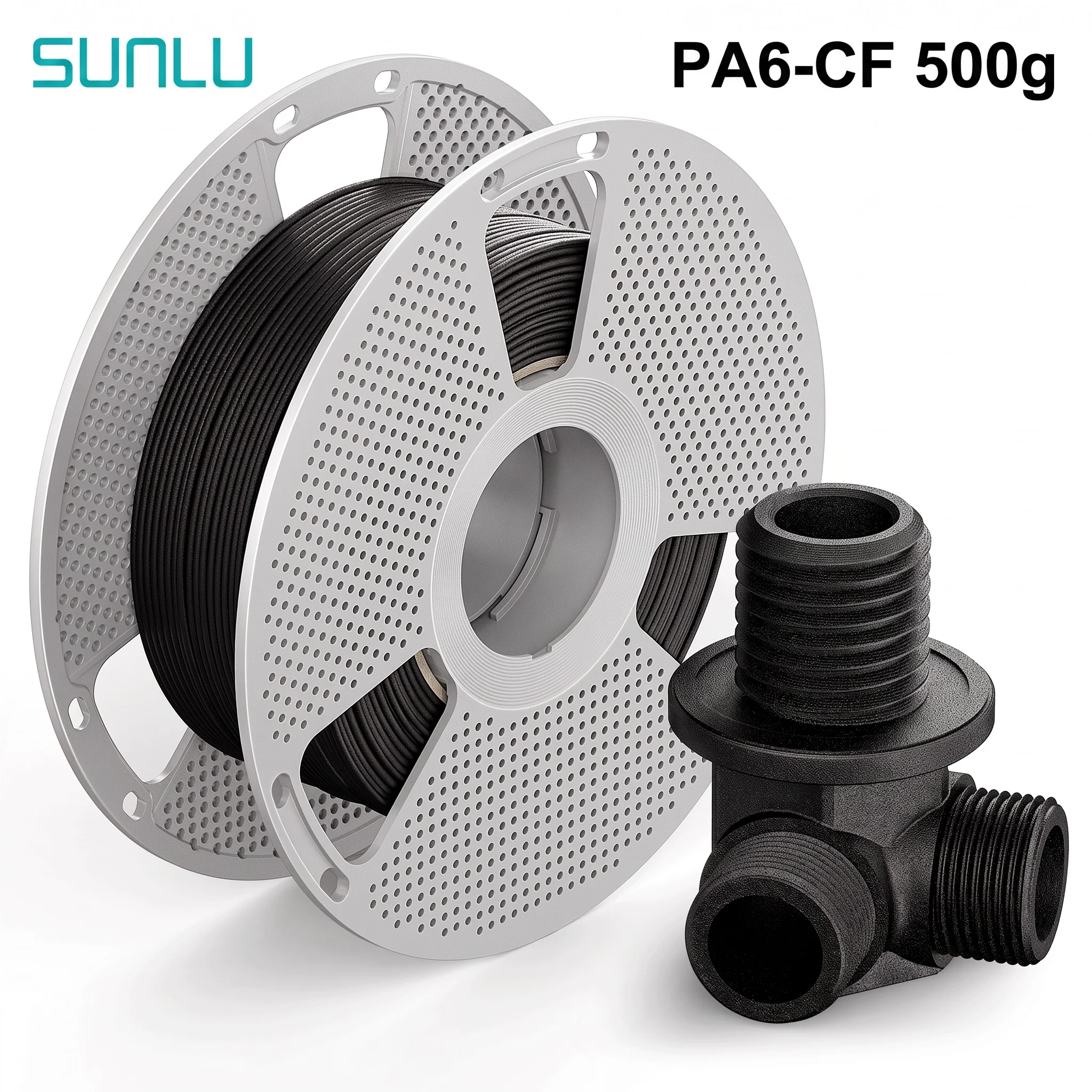 3D Printing Nylon - Filamento para Impressora 3D SUNLU PA6-CF