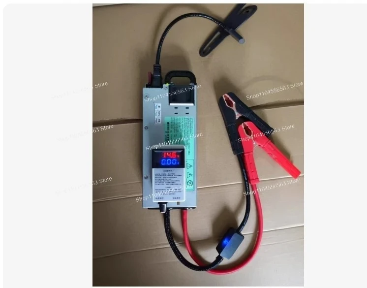 

Anti-reverse connection 14.6V 100A adjustable lithium battery special charger, ternary lithium charger, RV charger