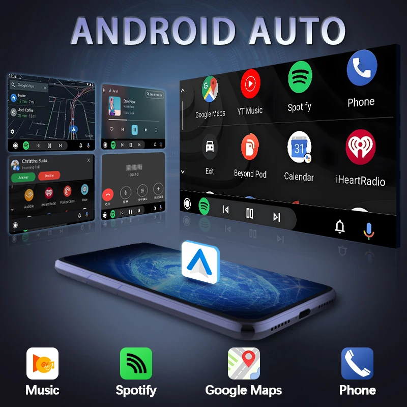 Carplay اللاسلكي Android Auto لـ Acura Honda TSX Accord/Odyssey Single Module Car Play Interface مع وصلة مرآة AirPlay #3