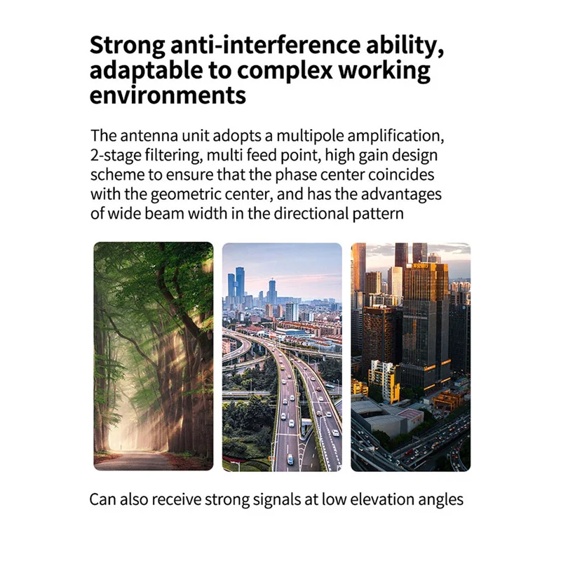 

Q42-901 GNSS Drone UAV Antenna High-Precision Full-Frequency Antenna For GPS, Beidou , GLONASS ,IP65 Waterproof Antenna