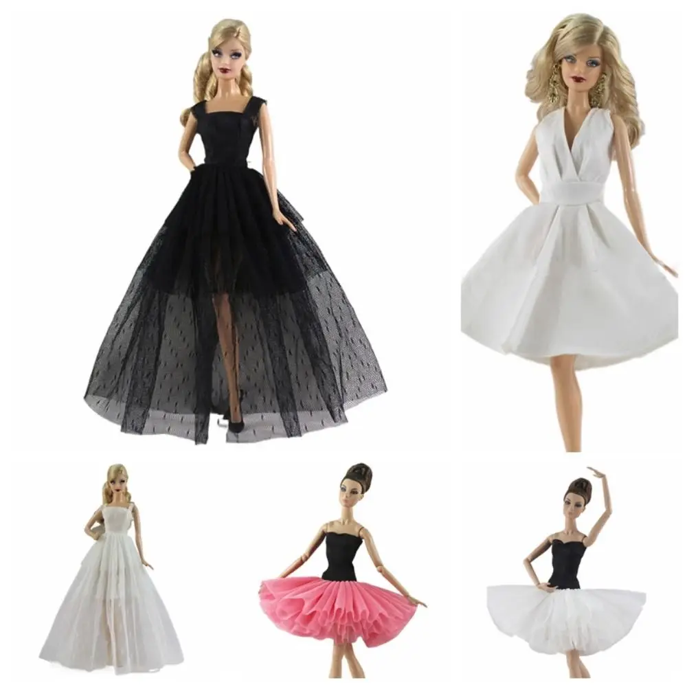 Vestido de renda 30cm conjunto de vestido de renda saia tutu moda 1/6 bonecas bjd roupas elegantes 30cm vestidos elegantes presente da menina