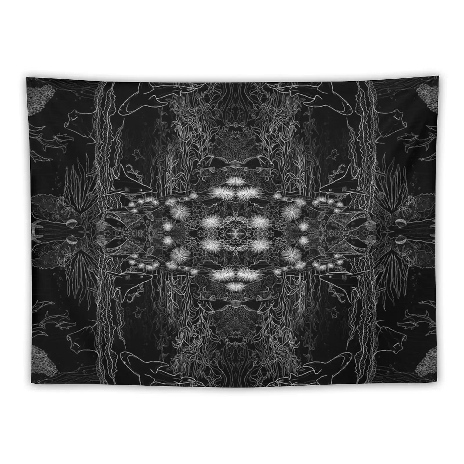 

Coral Reef Crustaceancore Under The Sea Tapestry Mushroom Korean Room Decor Things To Decorate The Room Tapestry