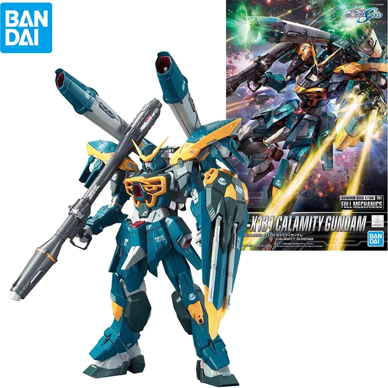 Bandai Gundam FM Gat-x131 Calamity Full Mechanics Seed 1/100 Model Kit Action Figure Model Gifts Collectibles Unisex