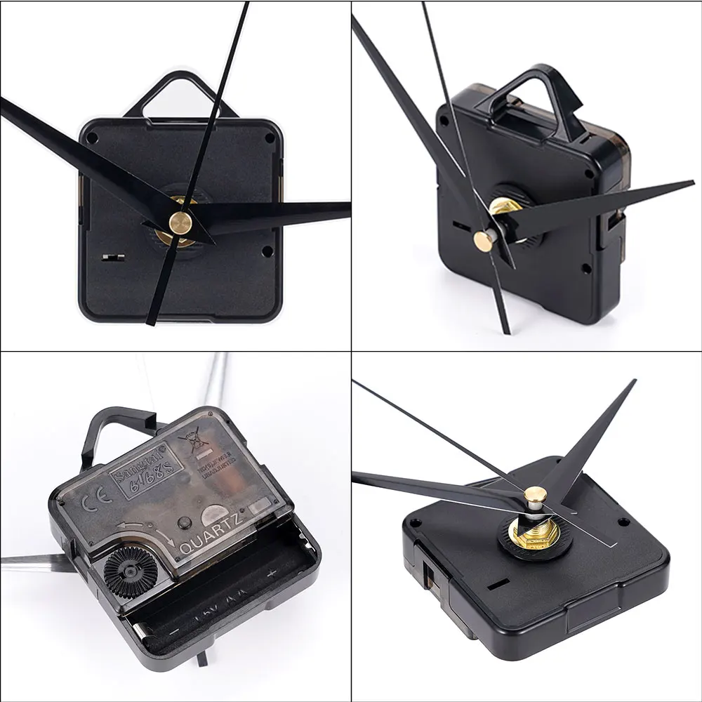 6168 Modell Stille Große Wanduhr Quarzuhr Bewegung Mechanismus Hände Wand Reparatur Ersatz Werkzeug Zeiger Teile Kit DIY – Detail 14