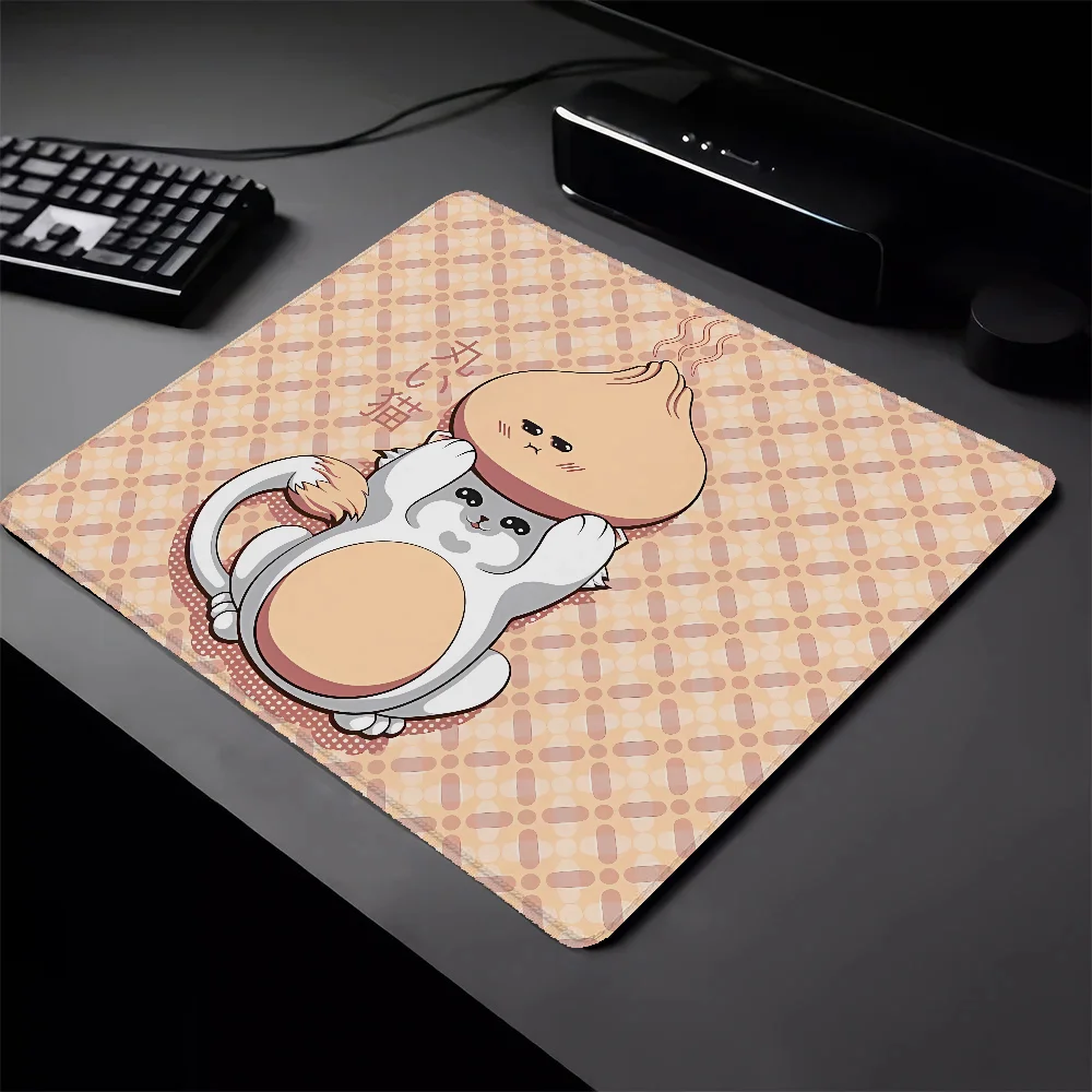 Gaming Mouse Mat Small MARUI NEKO AND STEAMY Pad on the Table Pc Gamer Deskmat Mausepad Mousepad Mats Accessories Keyboard Mause