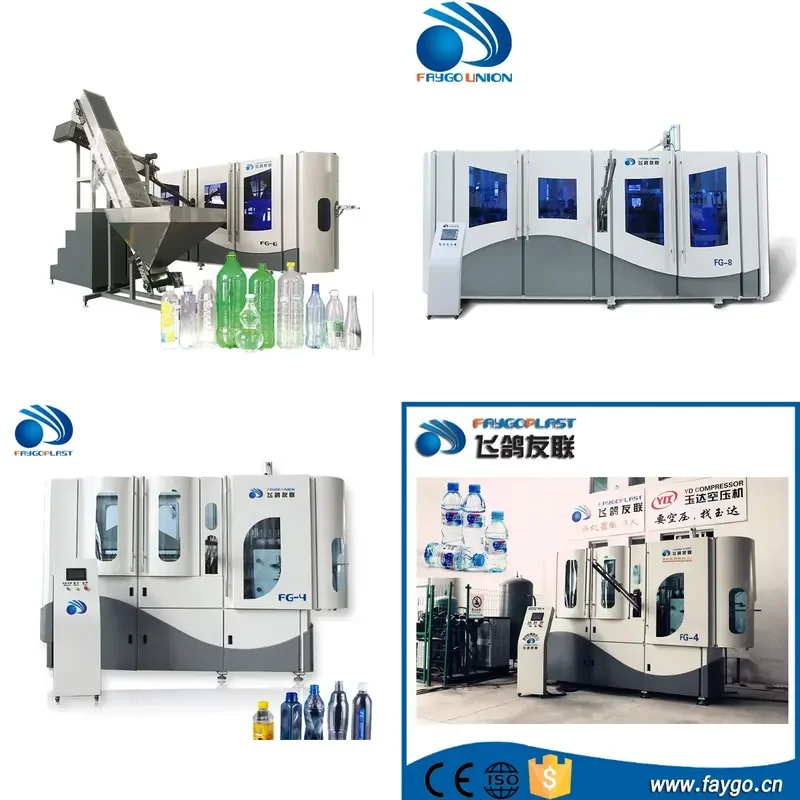 2026 Precio de Fábrica Caliente, Totalmente Automático, Bajo Costo, Extrusión por Estiramiento, Fabricación de Botellas de Plástico PET Pequeñas de 1 Litro para Agua Mineral