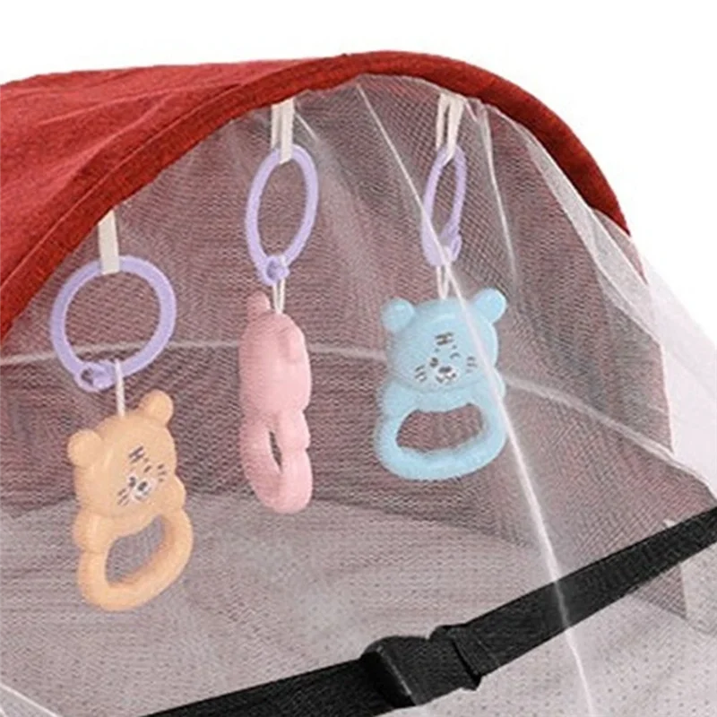 AAAF 아기 침대, 그물망과 차양이 있는 휴대용 접이식 아기 침대, 캠핑용 유아용 침대, 아기 요람