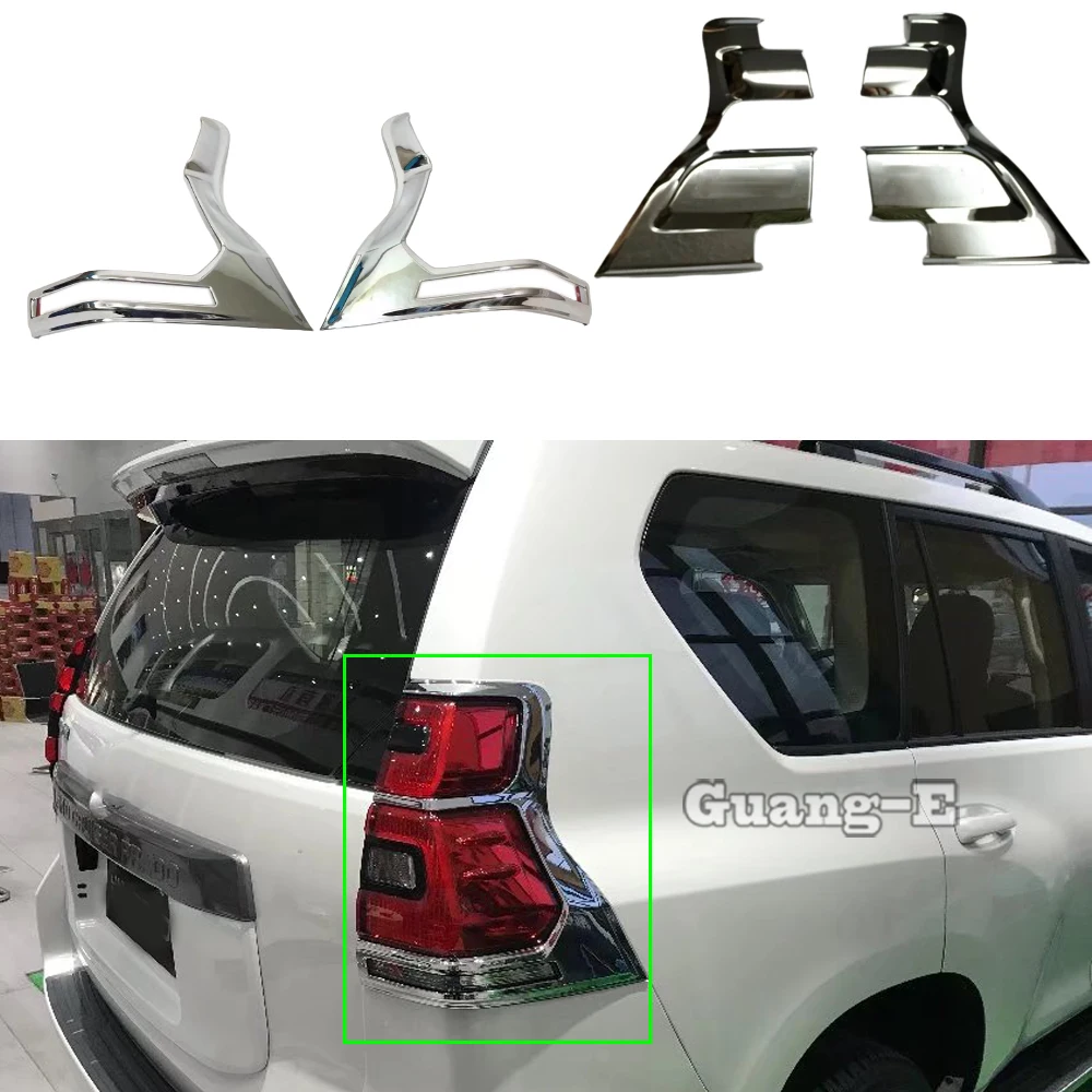 

Для Toyota Prado FJ150 2010 2011 2012 2013 2014 2015 2016 2017 2018 2019 автомобильный чехол накладка задний фонарь рамка брови