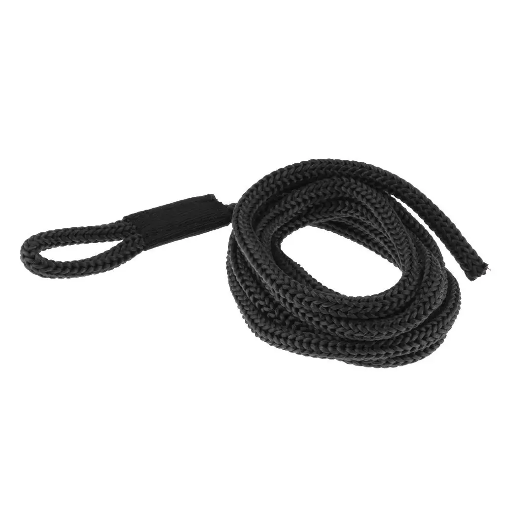 1/8pcs Boat Dock Lines with Eyelet for G0-G1 Boat Kayak Premium Double Braided Dock Lines Marine Boat accessories Dockline