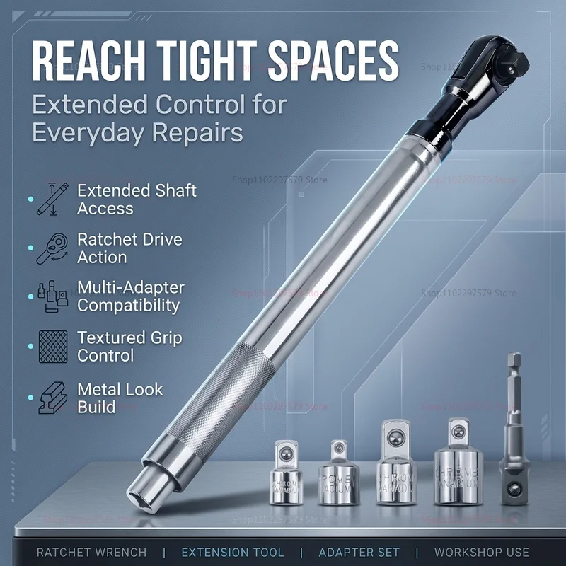 multifunctional-extended-ratchet-wrench-with-accessories-compact-repair-tool-heavy-duty-dual-purpose-home-and-garage-repair-tool