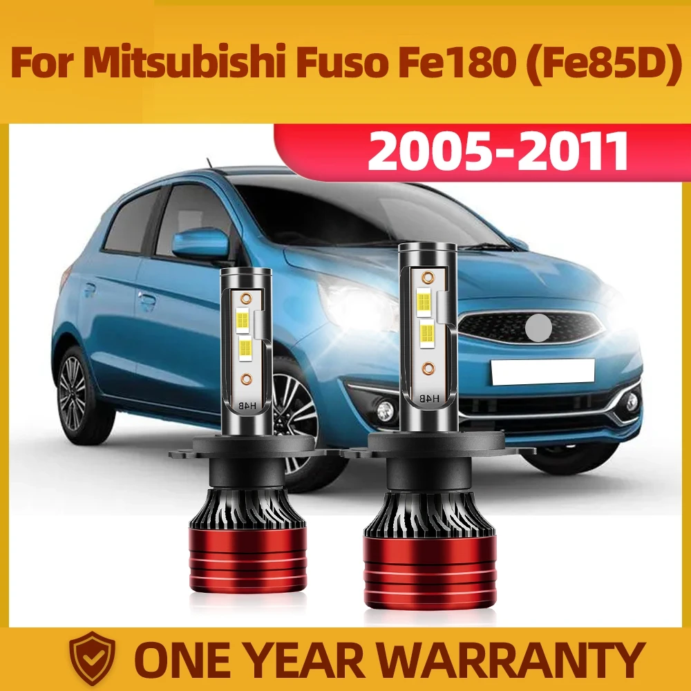 

TEENRAM Bright Car Led Headlights 6000K White light H4 High Low Beam All-in-one For Mitsubishi Fuso Fe180 (Fe85D) 2005-2011