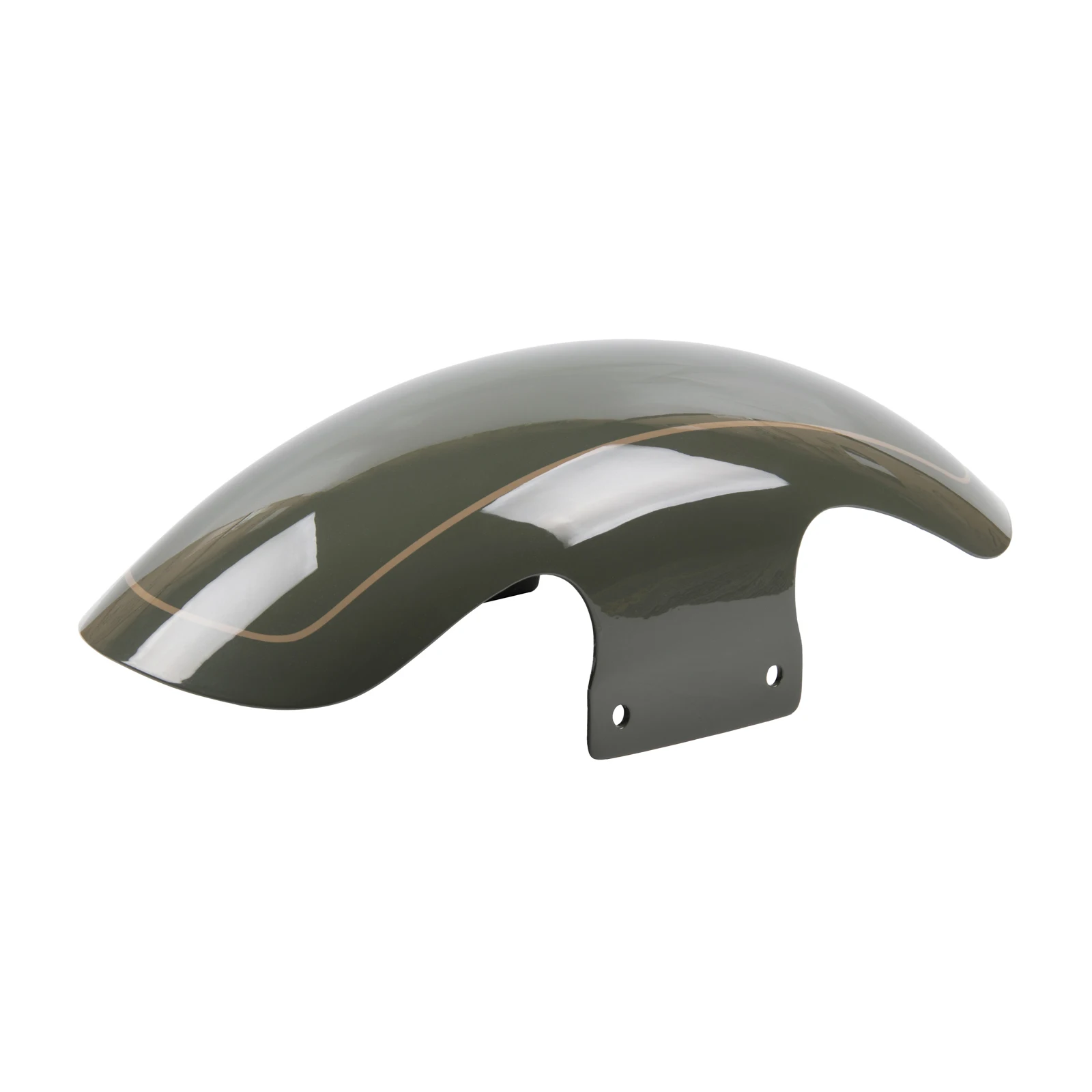 

STLF Poplar Green Metal Motorcycle Short Front 18 Inch Fenders for '18-later Haley Original Softail Fat Boy Wheels