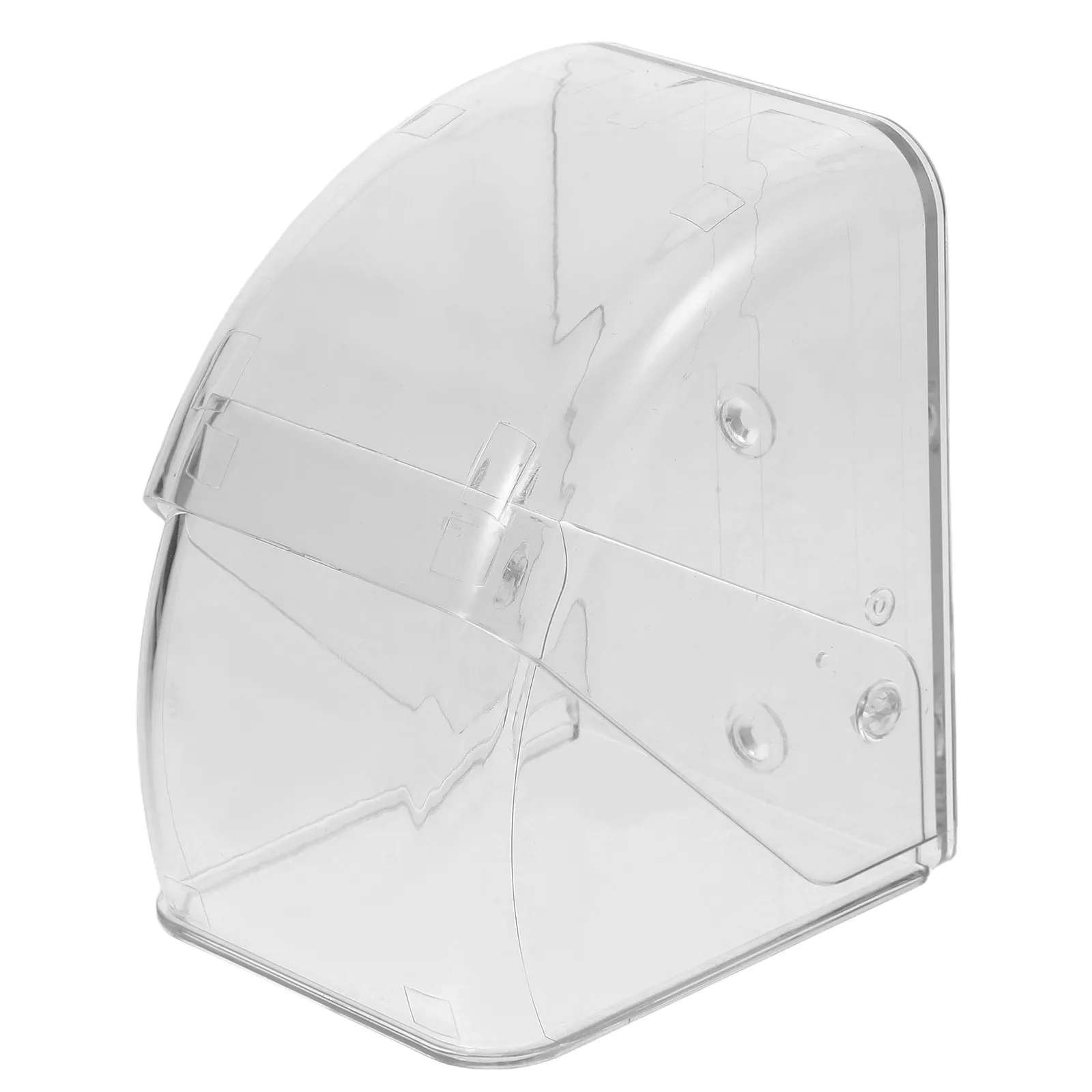 

Clear Transparent Waterproof Doorbell Rain Cover Plastic Protector Outdoor Weatherproof Protective Cover for Home Office Use