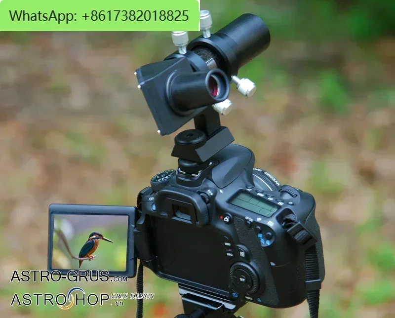 S8091 Astroscope Micro Speed Photography Positioning Telescope Hot Shoe Cross Line Optical Bird Finder