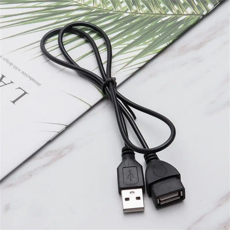 1/5/10PCS 1m USB Extension Cable Super Speed USB 2.0 Cable Male to Female Data Sync USB 2.0 Extender Cord Extension Cable