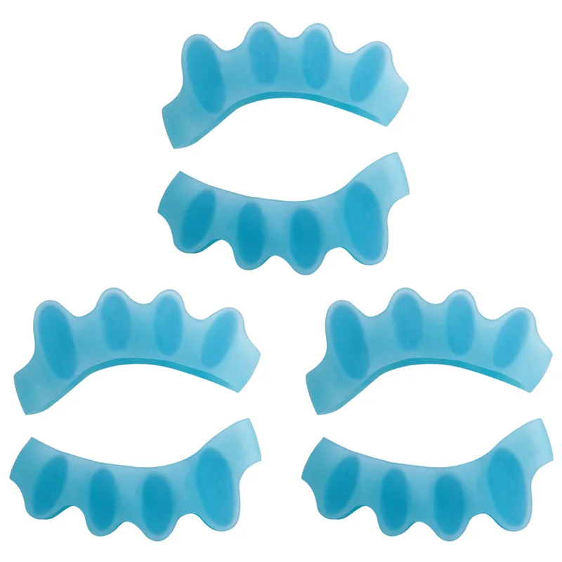 Corrector A01V, separador de dedos, protectores de alivio de juanetes, nuevo Material, alisador de dedos de martillo de Gel, espaciadores de dedos, ensanchadores de dedos, para