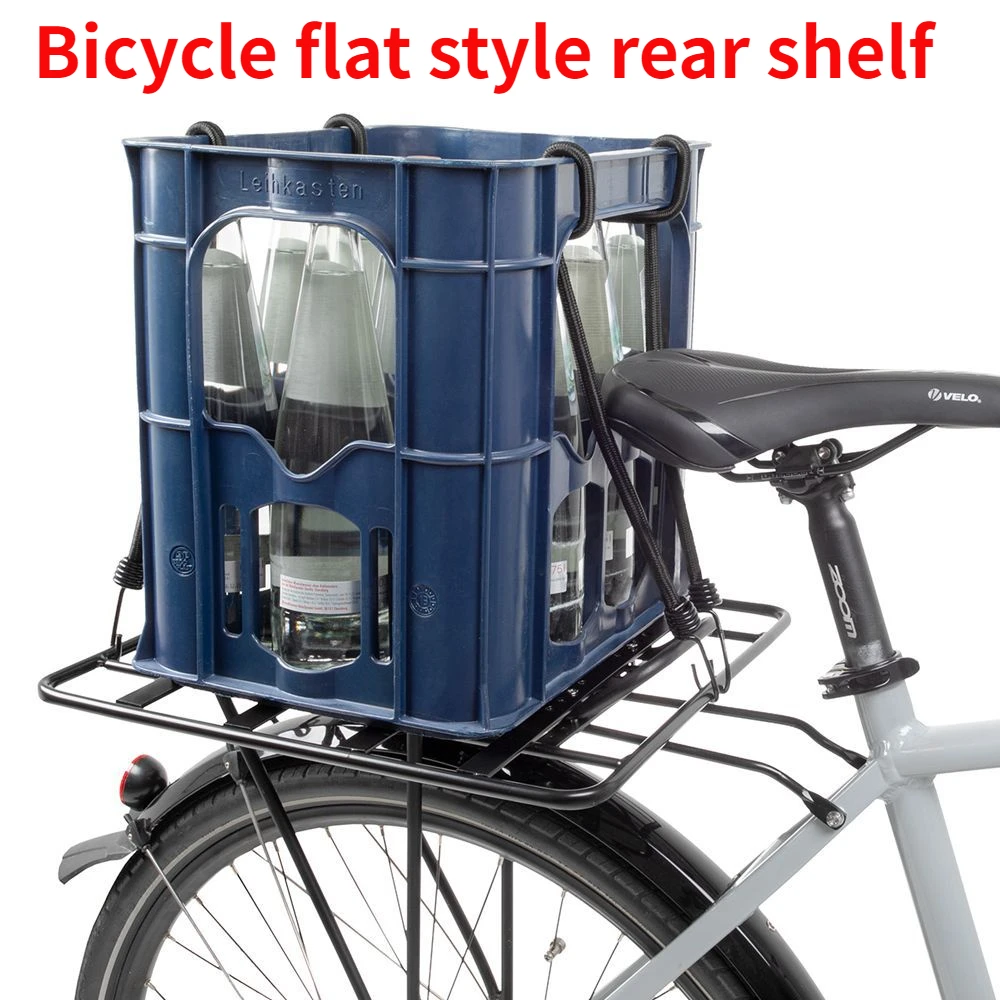 40/45/50/53cm Bicycle Lengthened and Widened Extension Back Shelf  Electric Bike Rear Luggage Rack Metal Fixed Bracket