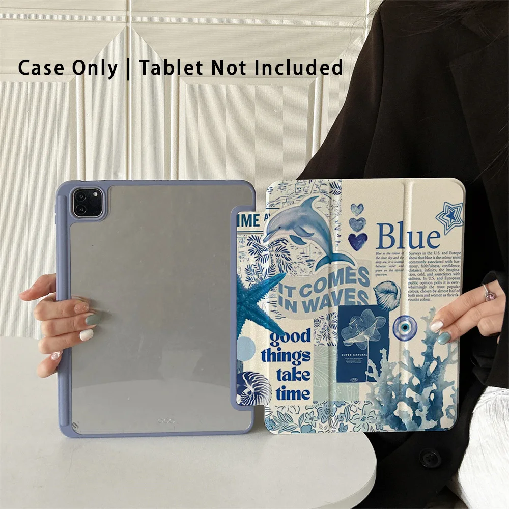 

Case for Samsung pad,Smart Case Compatible with Samsung For Galaxy Tab S7/S8/S9