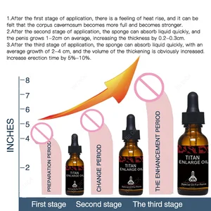Penis Erhöhen Sie Öl für Männer, größeren Penis, Verdickung, Wachstumsmassage, sexy Orgasmus, Verzögerung, Hahnausrichtung, Verbesserung von Produkten, Pflege, xxxl 6 Hauptverkäufe wachsen Peniscreme - №4
