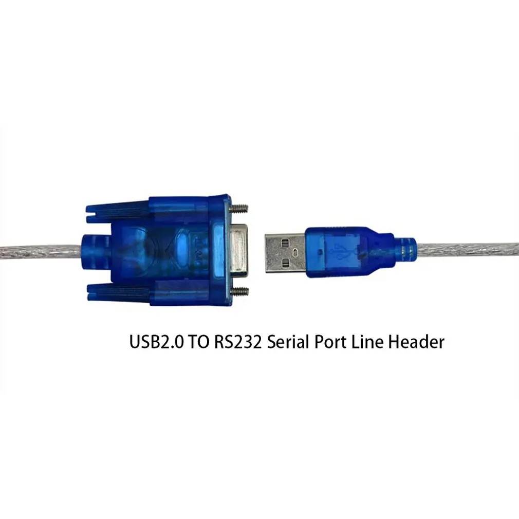USB2.0 to RS232 Adapter Cable USB to DB9 Hole Female Cable Adapter  For Cashier Label Printer Led Display Scanner Pos hot