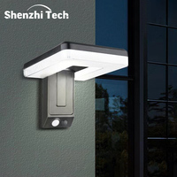 Outdoor Solar Sensor Wall Light Folding Light 3 Modes 120° Adjustable Waterproof Courtyard Corridor Balcony for Outdoor Camping