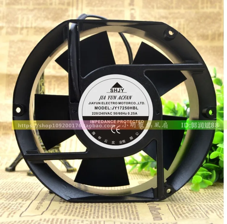 

Новый оригинал JY17250HBL2 220/240V 0.25A 17250 вентилятор