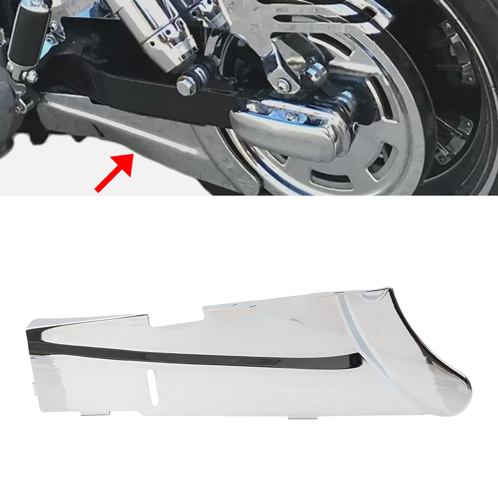 Motorbike Lower Belt Guard Cover Protector Metal Chrome For Harley Dyna Wide Glide FXDWG Low Rider 2007-2017