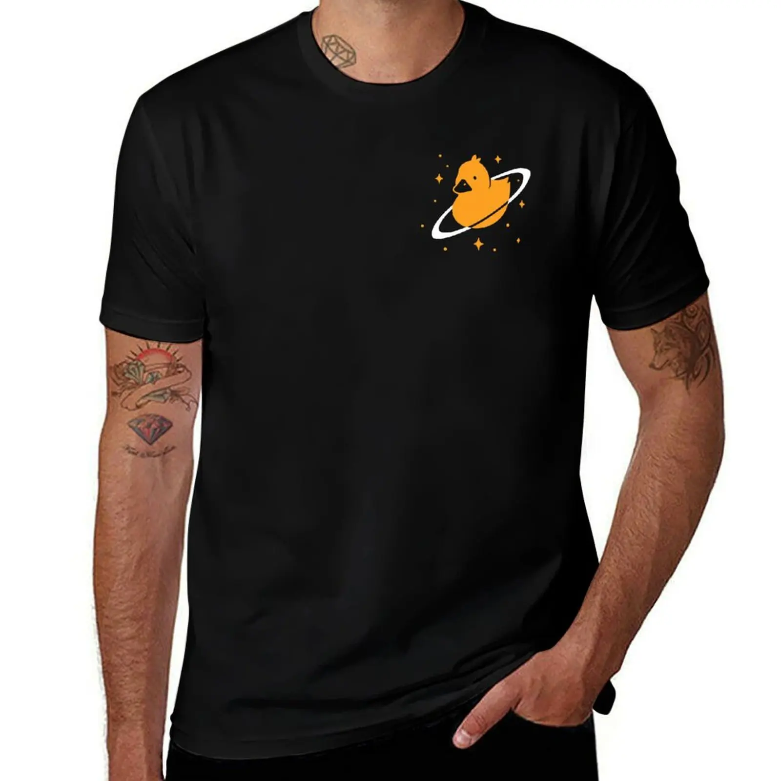 

Quackity Duck Planet T-Shirt Sporty Casual Quick Dry T-Shirt