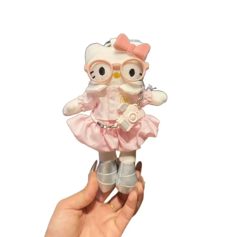 kawaiihellokitty-knitted-hat-spring-summer-two-piece-long-leg-kt-bag-pendant-daily-cute-korean-style-doll-keychain-gift
