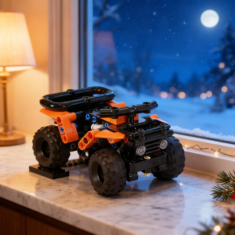 178pcs MOC Utility ATV Technical Model Building Blocks Christmas Gift Architecture Collection Education Art Craft Brick Assemble