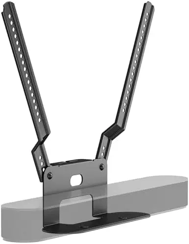 

Soundbar Mount for Sonos Beam, Holds 11 lbs, Under TV Installation, Black