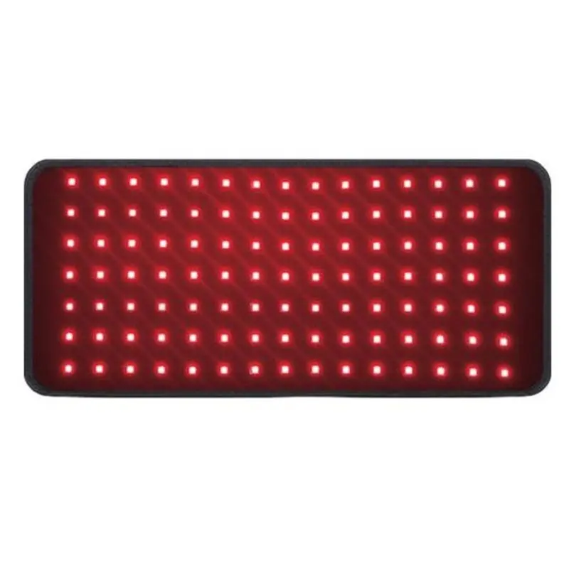 

ABVJ-Wireless Heated Waist Warmer Pad 660& 850 Nm Near Infrared Red Light Therapy Wrap Belt Full Body Pain Relief