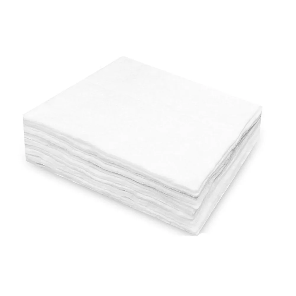 20 Pack White Cotton Self Watering Hanging Basket Liner 10x10 Inch Moisture Retention Mat For Outdoor Garden Plant Pot Care