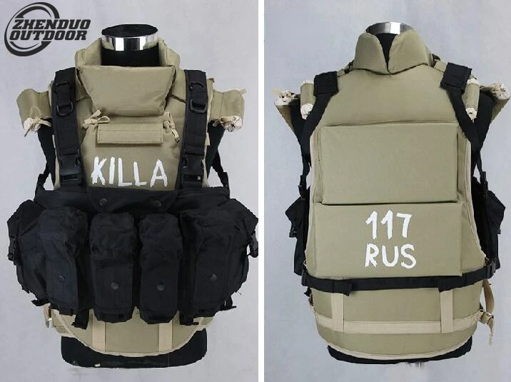 Replica Russian Special Forces 6B13 body Killa armor version escape from Tarkov Tactical Vest Hunting