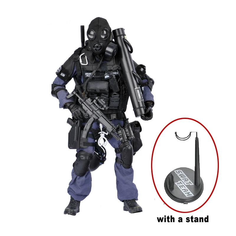 12インチ 1/6 スケール兵士モデル警察アクションフィギュアセット SWAT